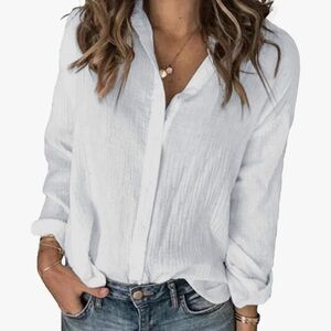 Linen button down shirt